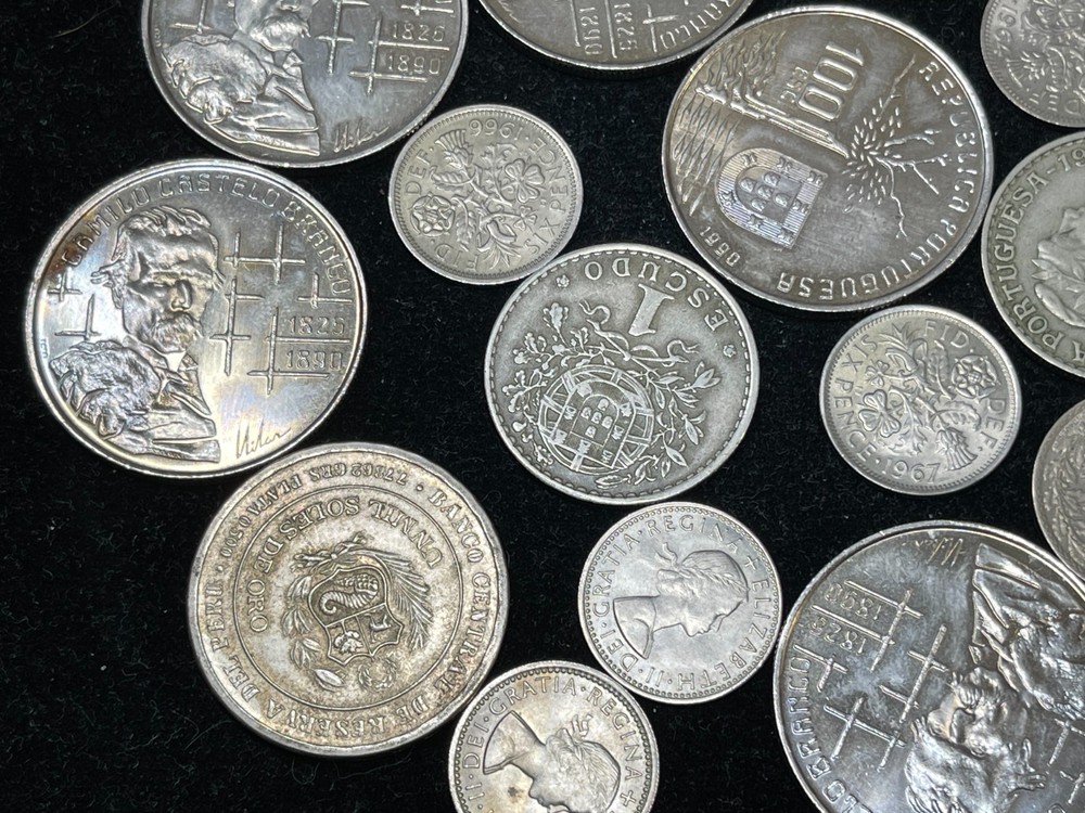 Assorted World Foreign Coins Lot High Value 072325