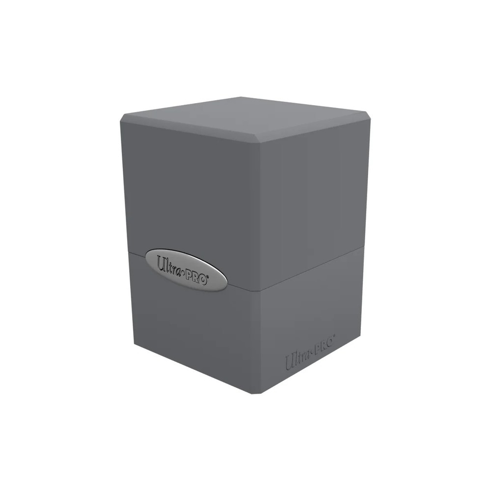 Satin Cube Smoke Grey