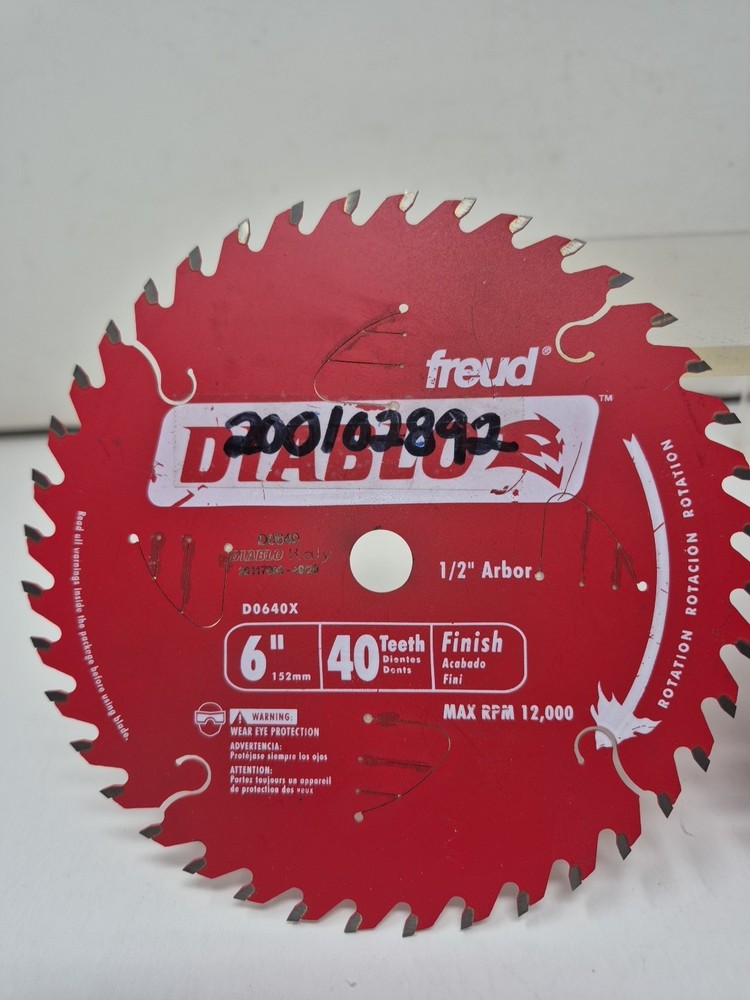 Diablo 6" 20-40 Tooth Blades