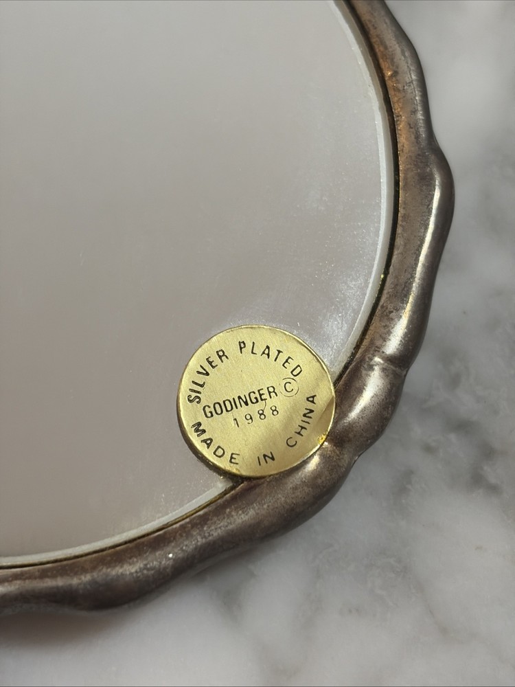 1988 Godinger Silver Plates Mirror