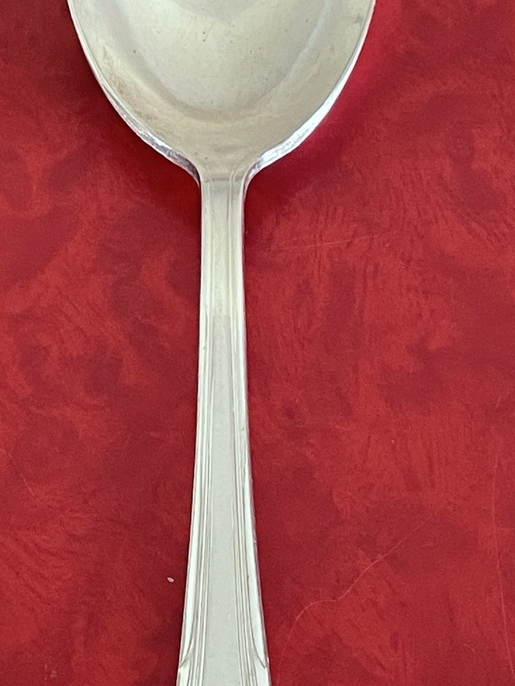 International Silver ARGYLE Silverplate Solid Smooth Casserole Spoon 1938