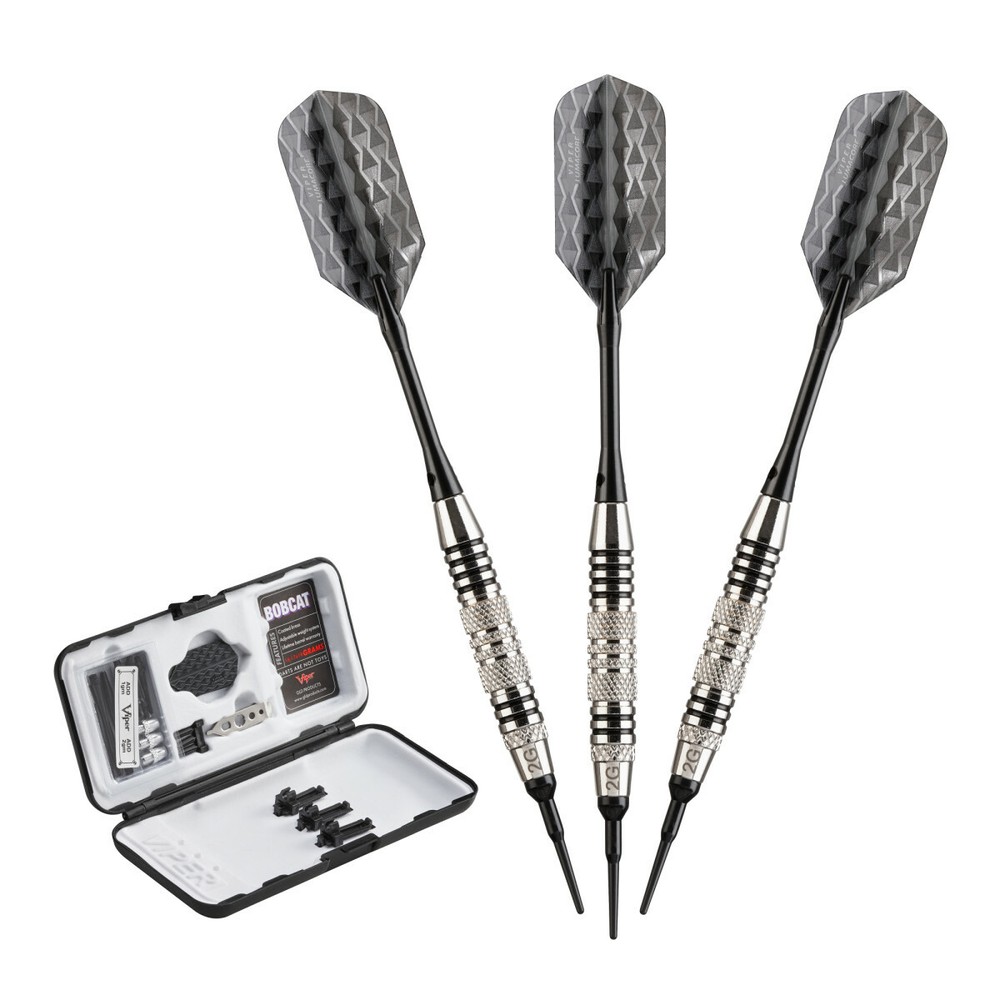 Viper Bobcat Adjustable Soft Tip Darts - Grip 2 - 16-18 Grams