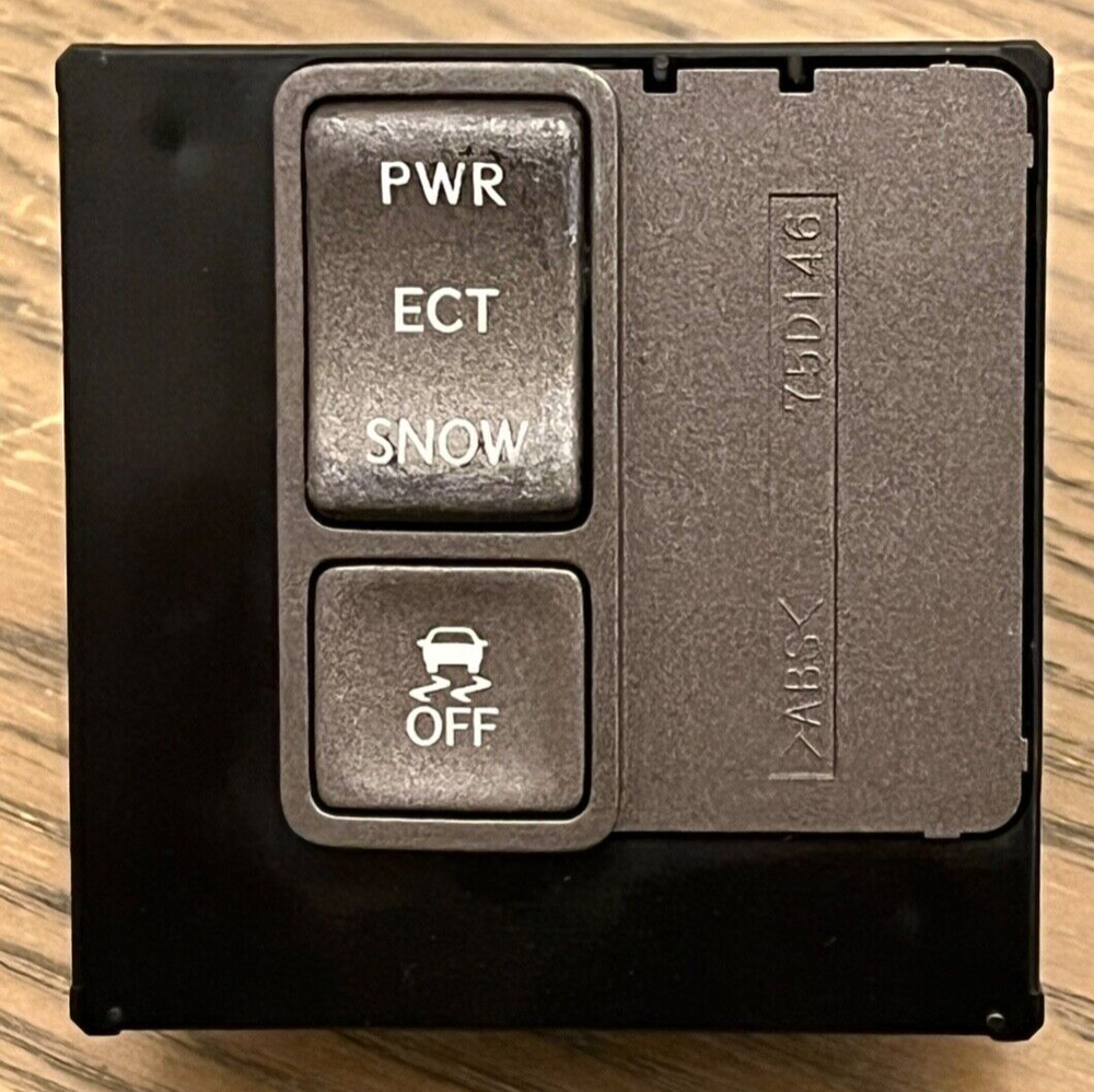 2007-2012 LEXUS LS460 LS460L POWER ECT SNOW TRACTION SWITCH CONTROL BUTTON OEM
