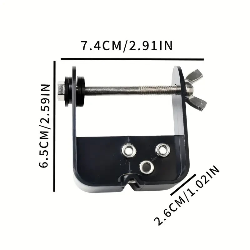 TONYS BOW STRING SERVING SERVER JIG TOOL BLACK. [ BPLBSJ6619 ]