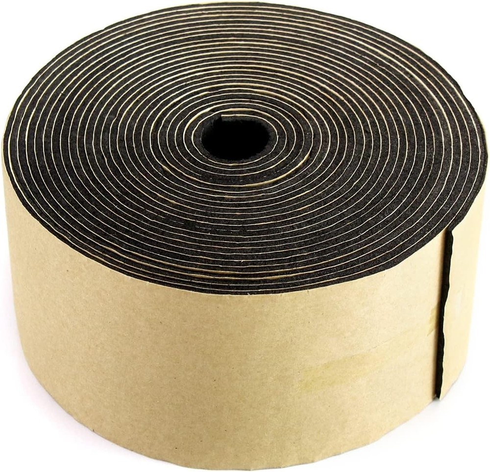 QWORK Pipe Insulation Wrap 3" x 25ft Heat Cold