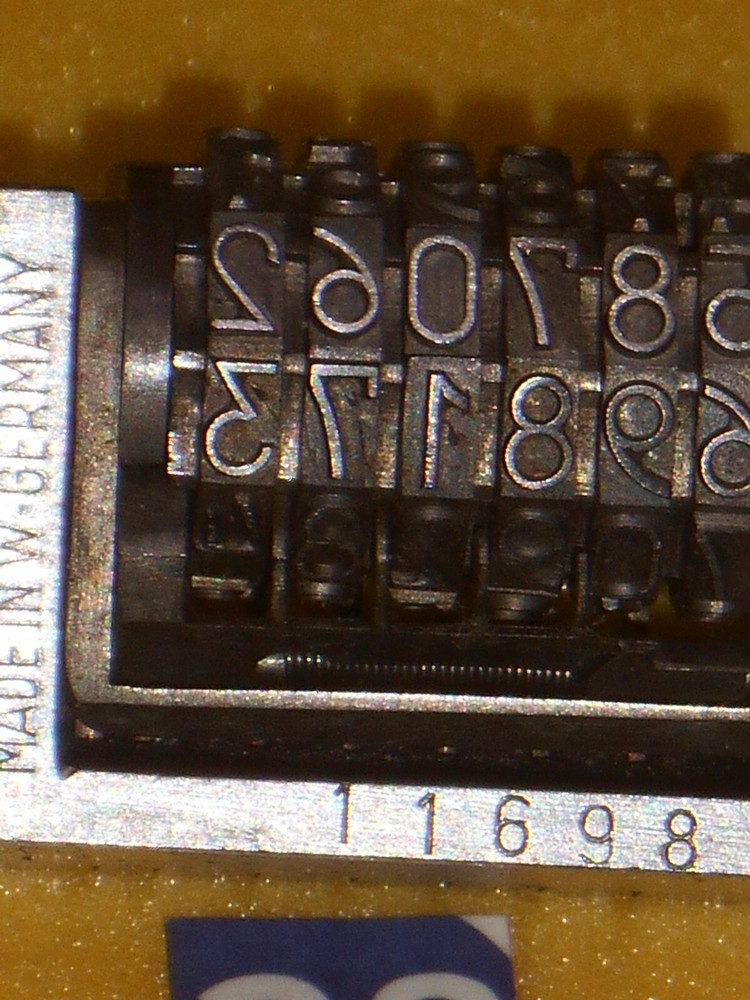 KEY | letterpress numbering machine | 28