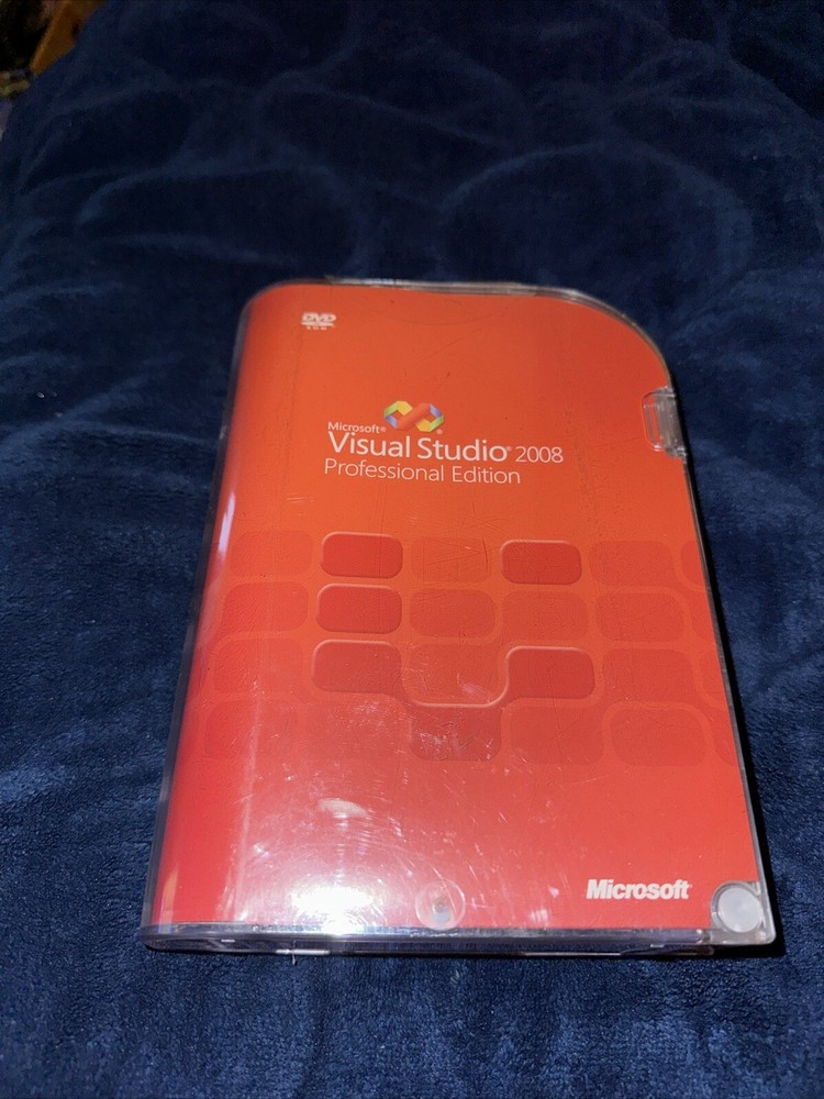 Microsoft Visual Studio 2008 Professional, SKU C5E-00245 + SQL Server 2005 w/key