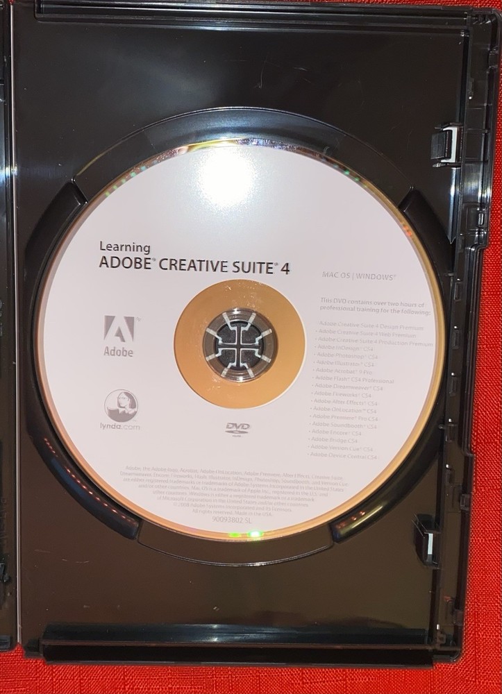 Adobe Creative Suite 4 Design Premium Windows Student Licensing 2008 PC Software