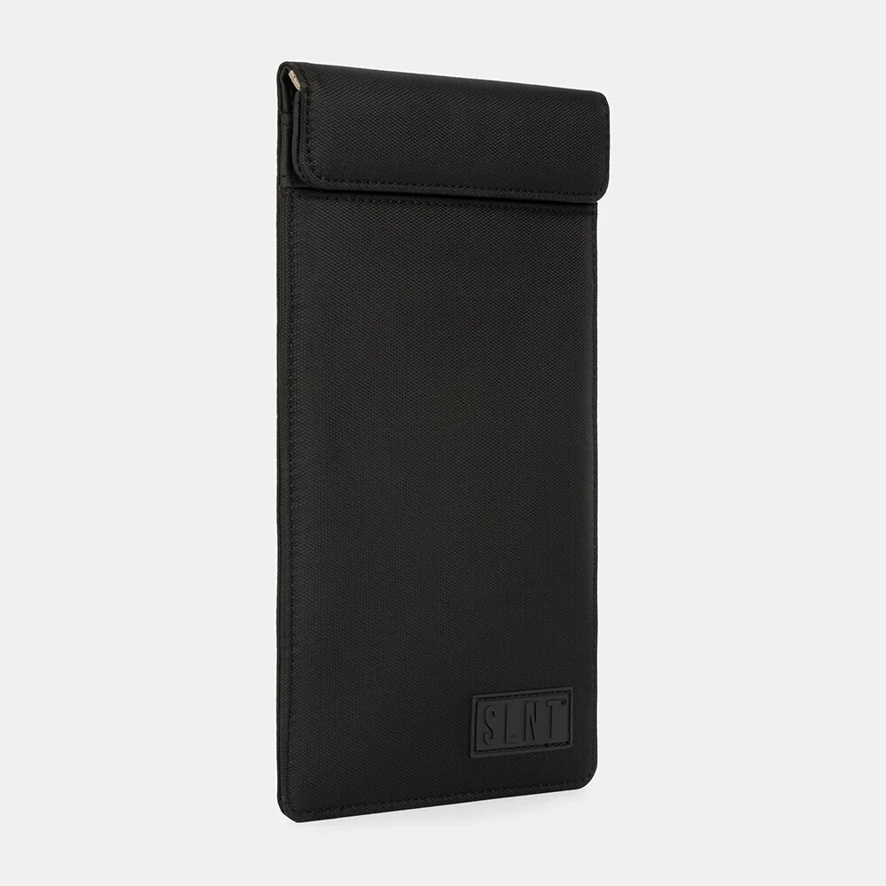 SLNT Faraday Phone Sleeve RF Shield EMF Black Nylon Medium