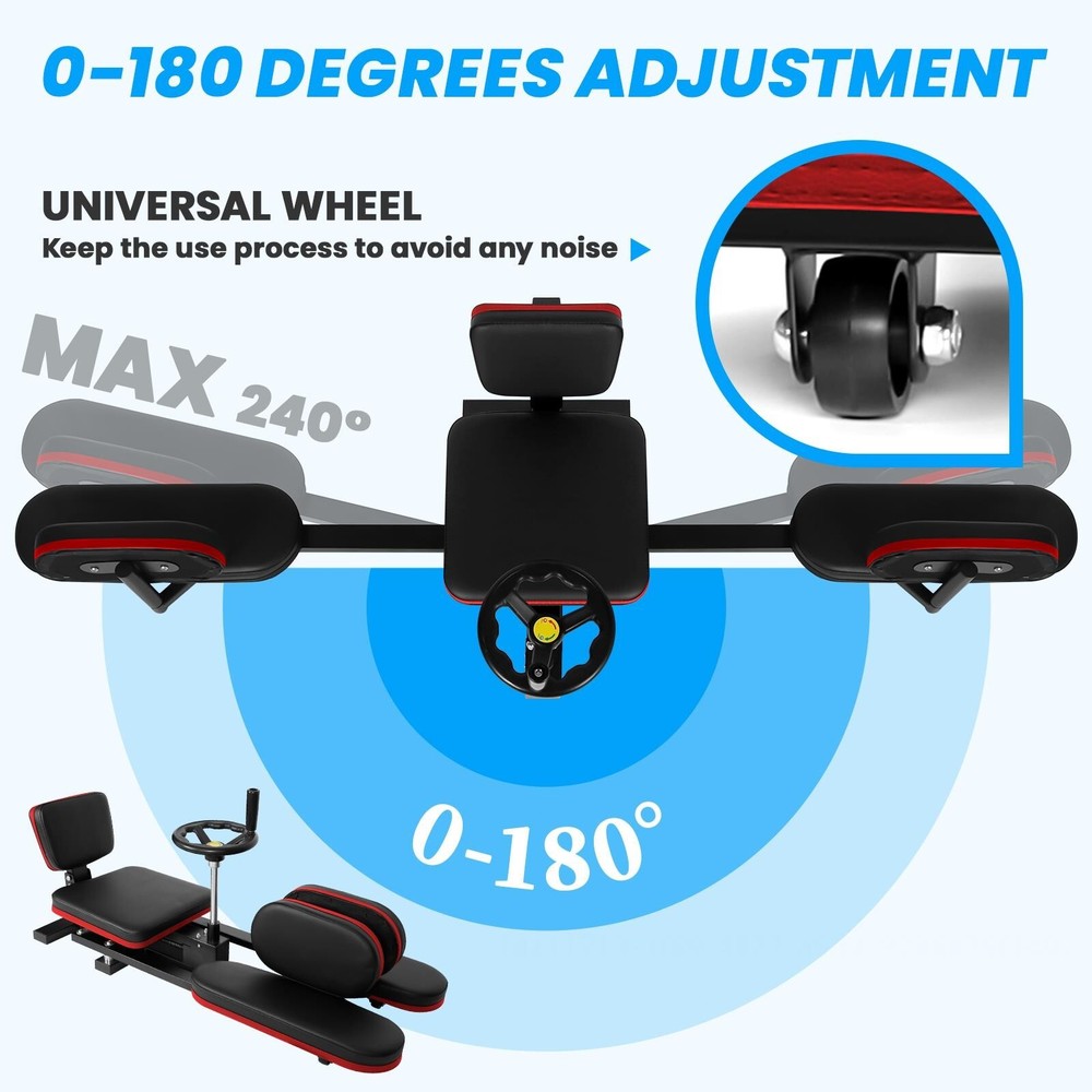 330LB Heavy Duty Split Machine for Leg Stretching Flexibility Stretching Trainer