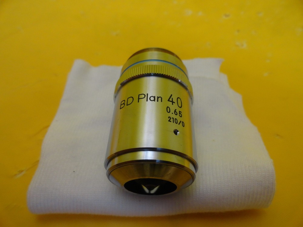Nikon Precision BD Plan 40 0.65 Microscope Objective 210/0 Working Surplus