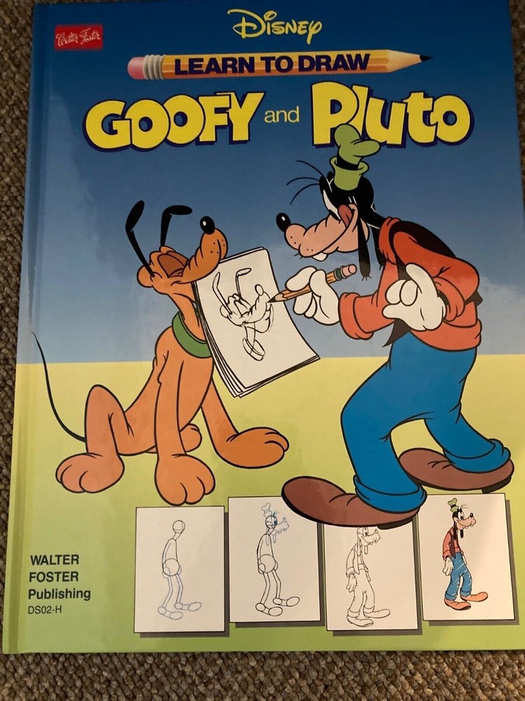 Disney Learn to Draw Goofy and Pluto