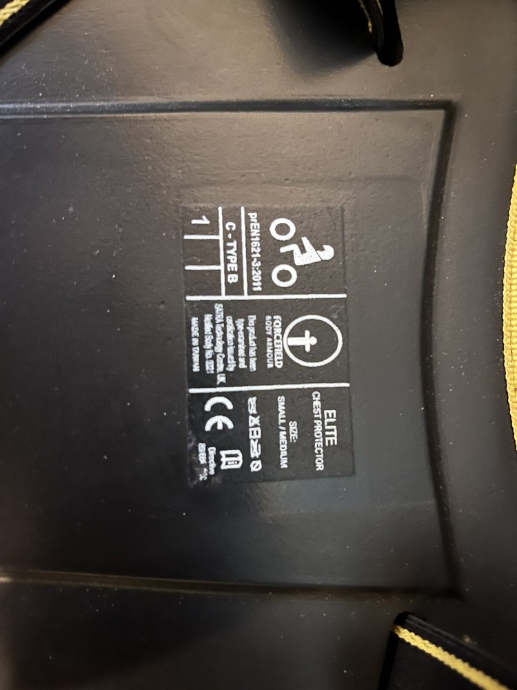 Forcefield Chest Protector Elite Size: S-M E50836/B130