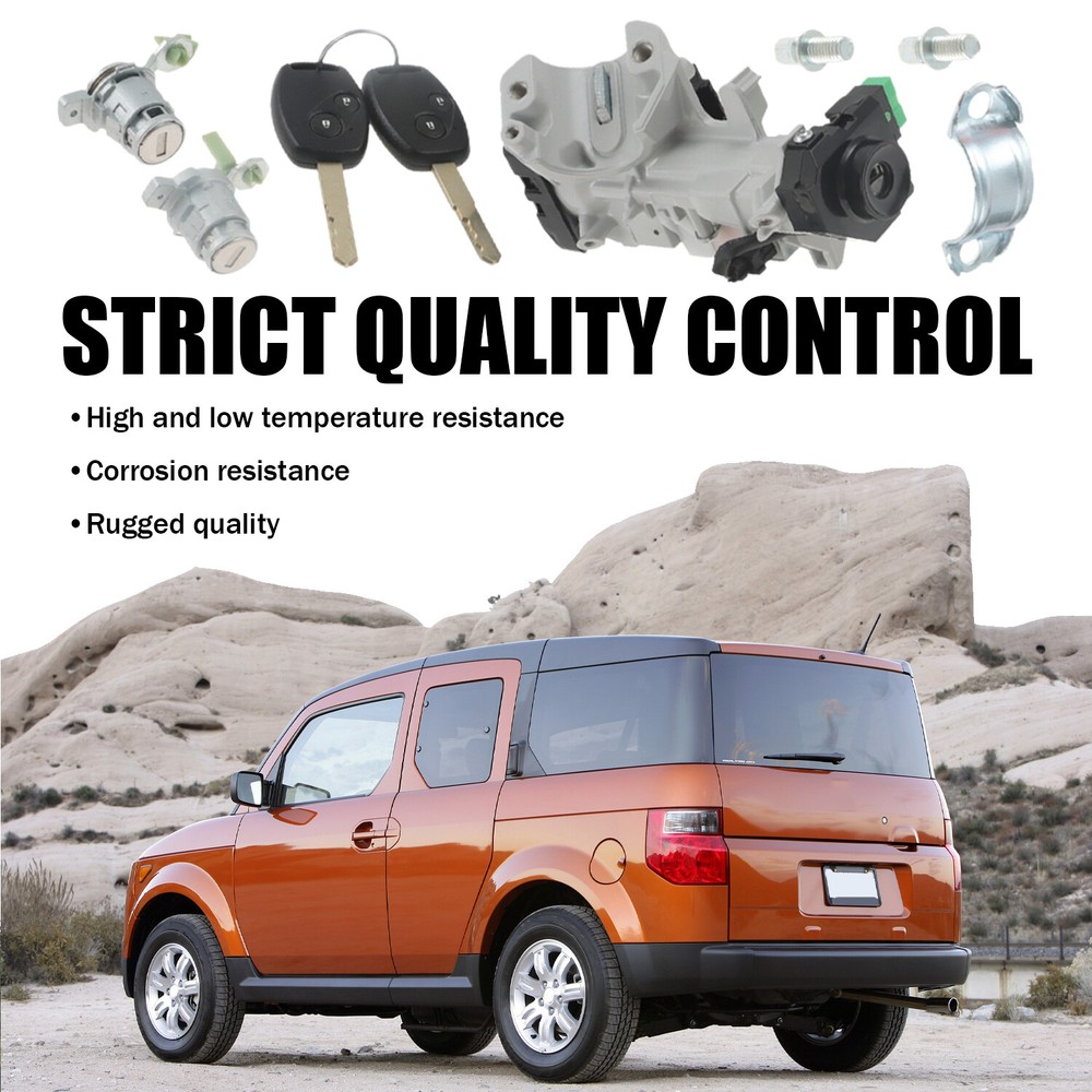 1 Set Engine Start Switch & Door Lock Cylinder Replace Fit for Honda Element