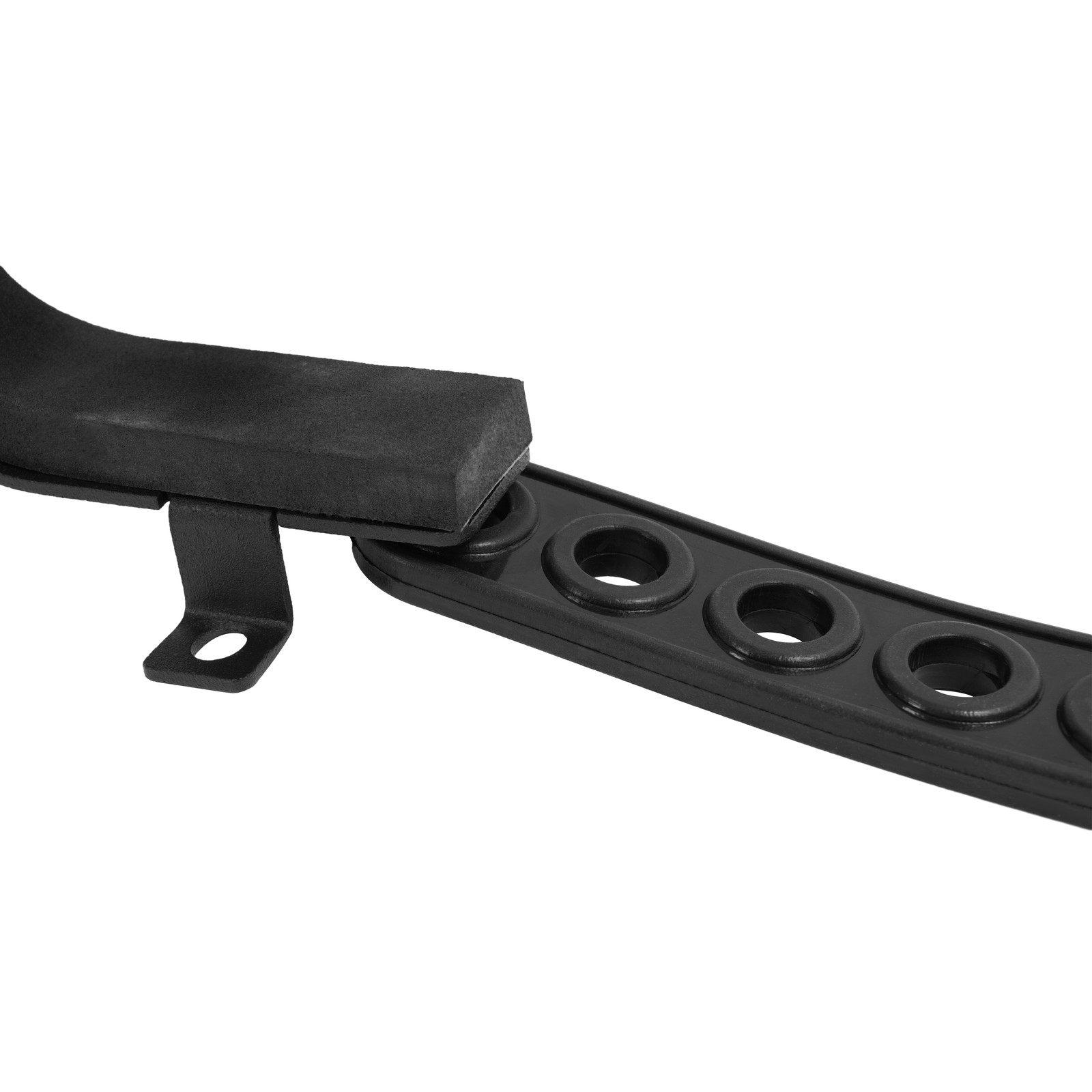 Powder Coated Rubber Gun Rack Straps 2 Pack For Seat Back MOLLE Panel Mounting