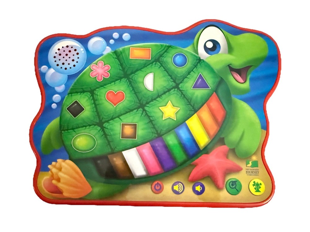 The Learning Journey Touch & Learn Color & Shape Turtle–  Educational Toy