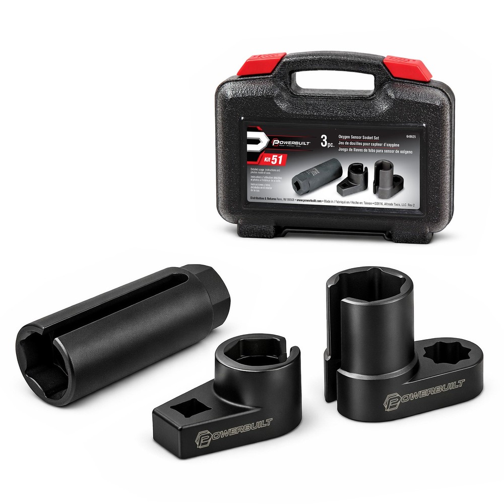 Powerbuilt Oxygen Sensor Socket Kit - 648625