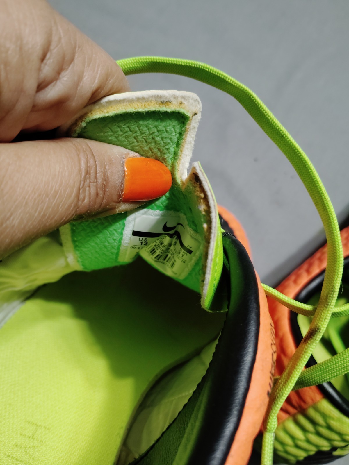 Nike Skin Men 13 Hypervenom Phelon III-X Indoor Soccer Turf Shoes 852562-308