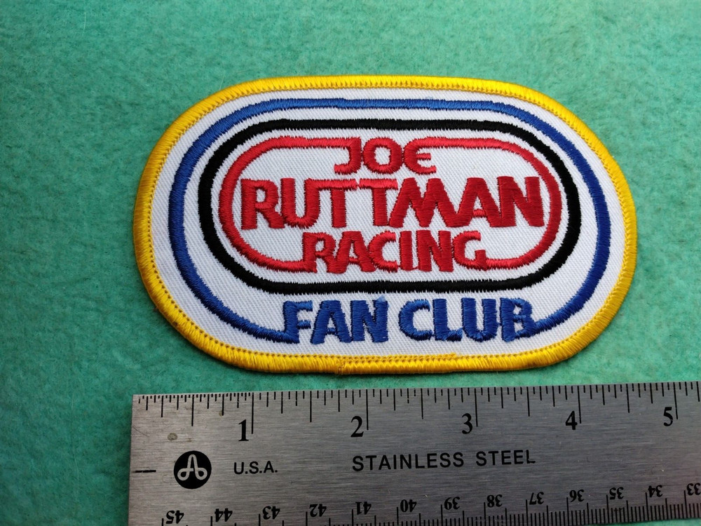 NASCAR Joe Ruttman  Racing Uniform Patch