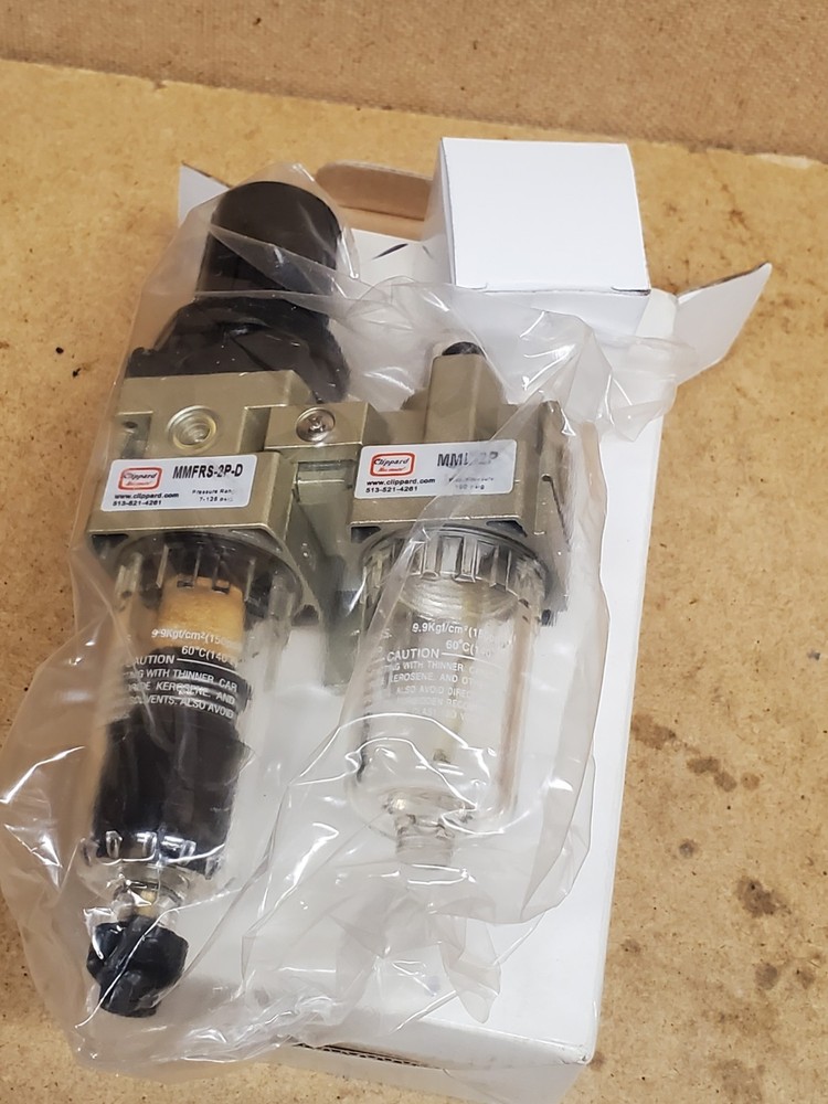 Clippard Maximatic MMFRLS-2P-D Filter Regulator - NEW in Box
