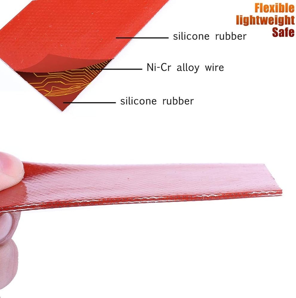 Silicone Rubber Heating Blanket Set for Efficient Industrial Heating