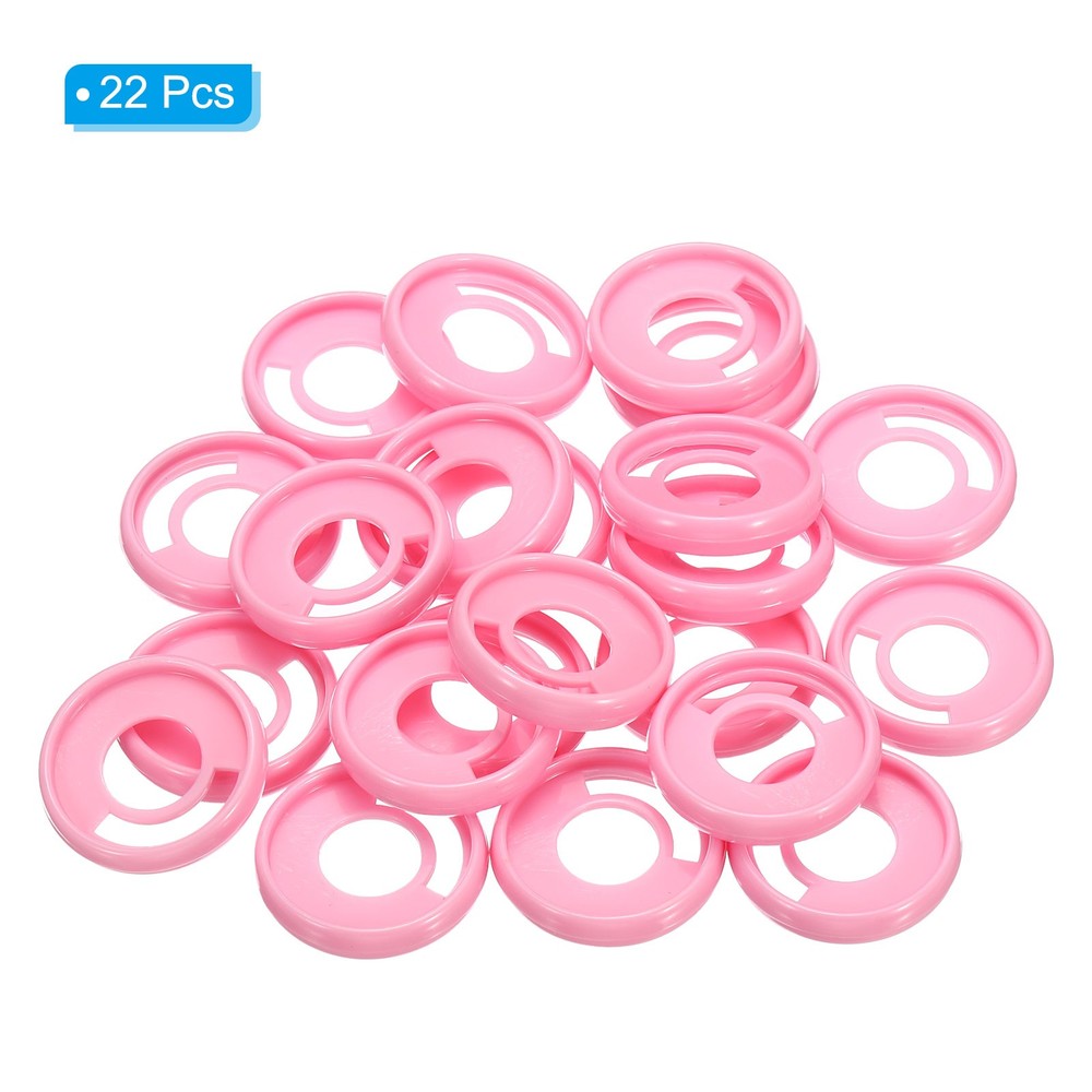 28mm Book Binding Discs 22pcs Discbound Expansion Discs Pink