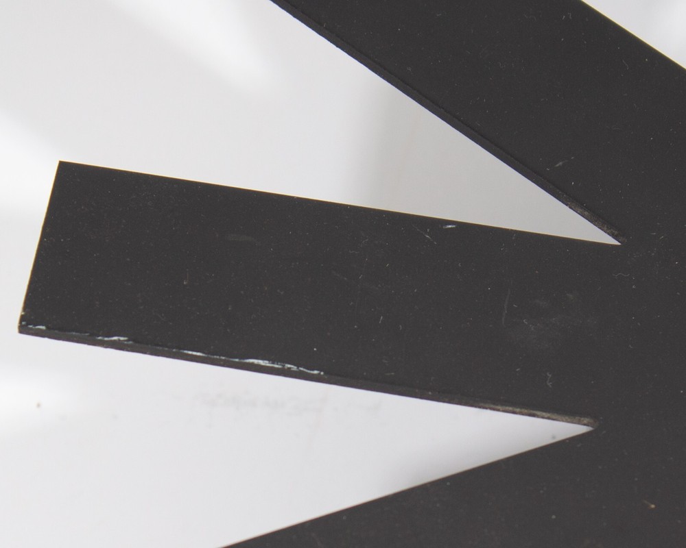 George Nelson Black Asterisk Wall Clock