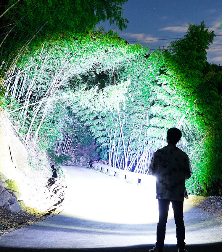 Super Bright 22000000LM LED Flashlight High Powered Torch USB Rechargeable Lamp