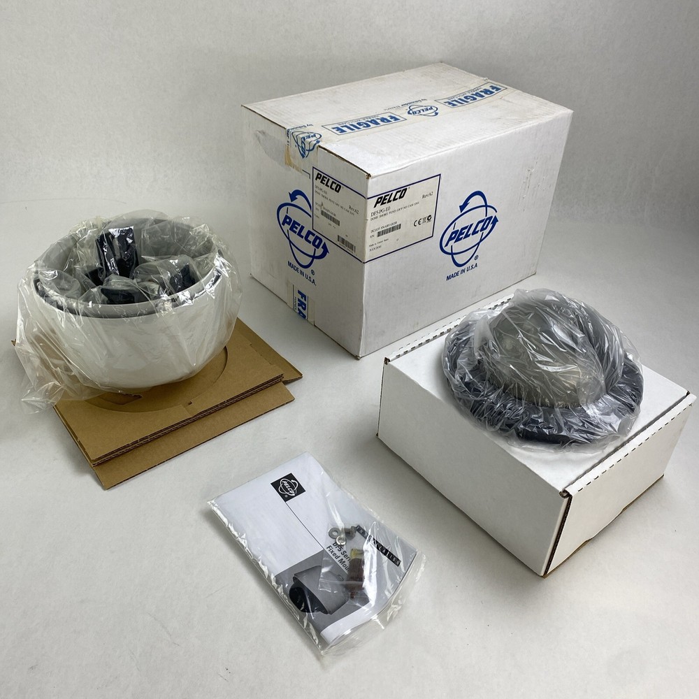 Pelco DF5-PG-E0 Fixed Mount Environmental Dome Smoke Gray No Camera