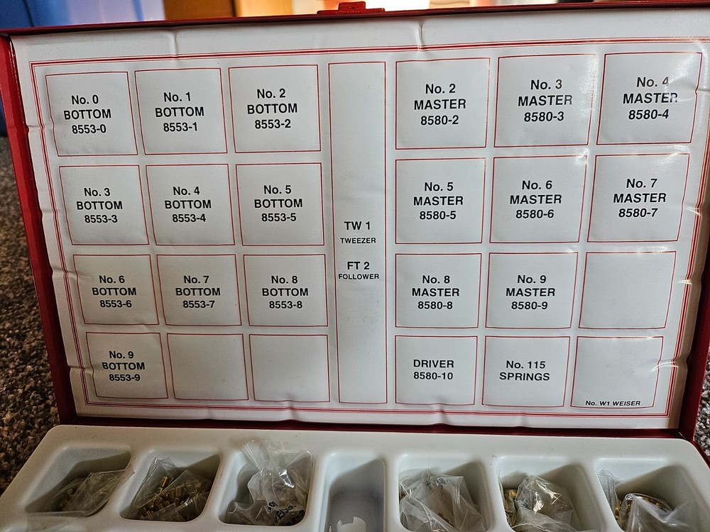Pin Assortment for Weiser Locksmith set