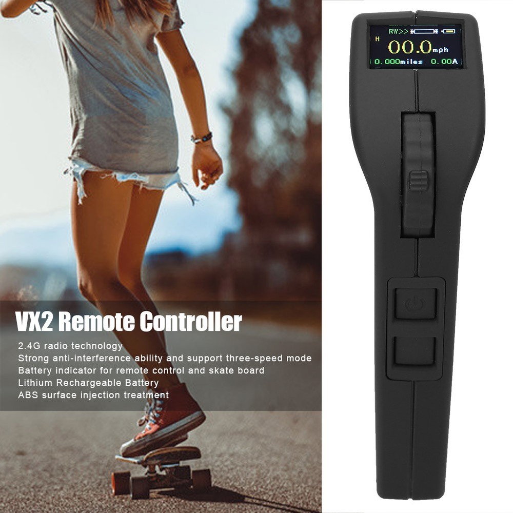 2.4Ghz VX2 Remote Controller For Electric Skate Board Speed Excellent