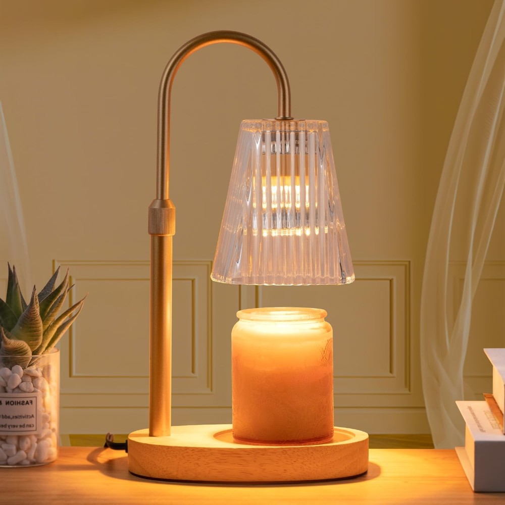 Candle Warmer Lp with Timer - Electric Dimmer and Adjustable Height for