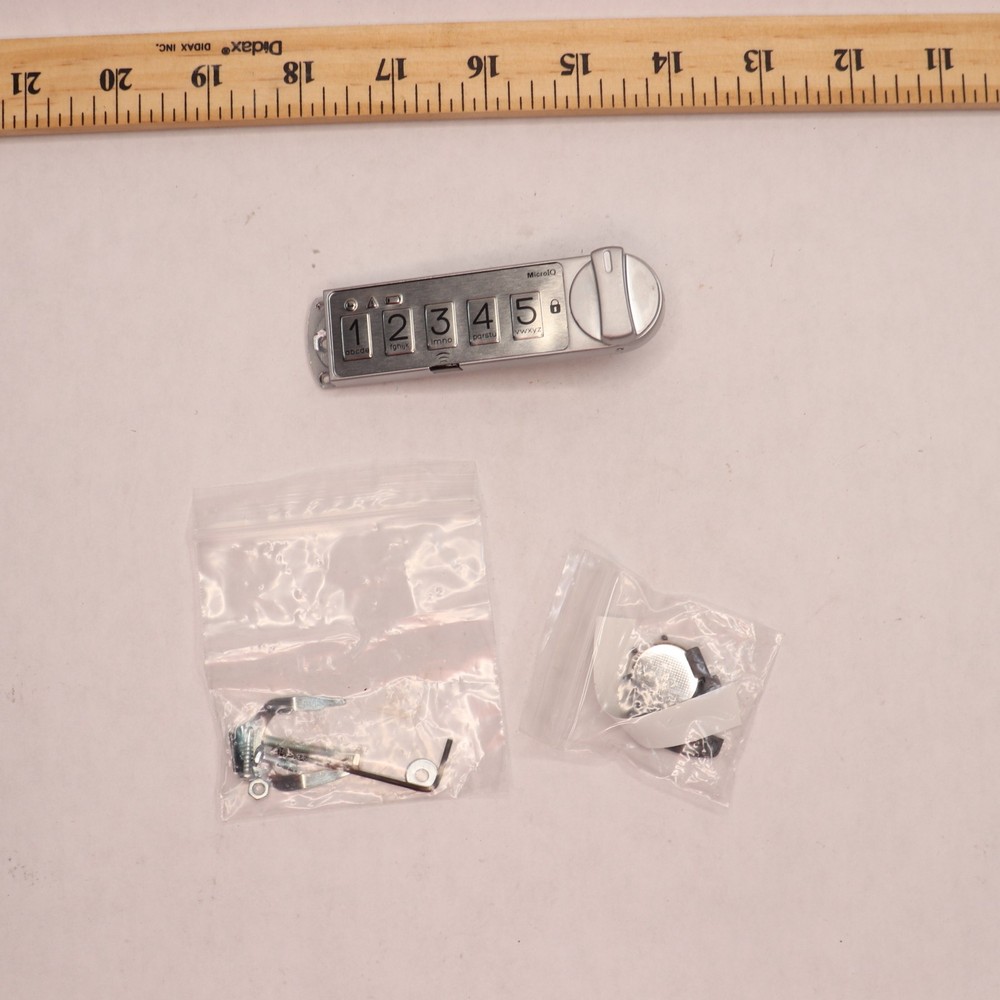 Triteq Electronic Lock for Knoll Brushed Nickel 180Â°