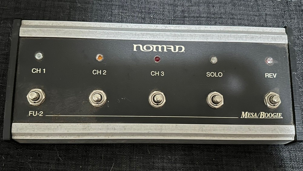 Mesa Boogie Nomad 45 / 55 foot switch, five button amplifier footswitch