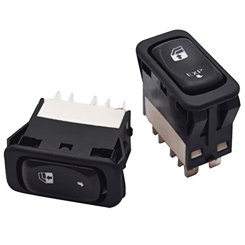 Power Window Switch 2-Pack Driver & Passenger Side Window Control Switch