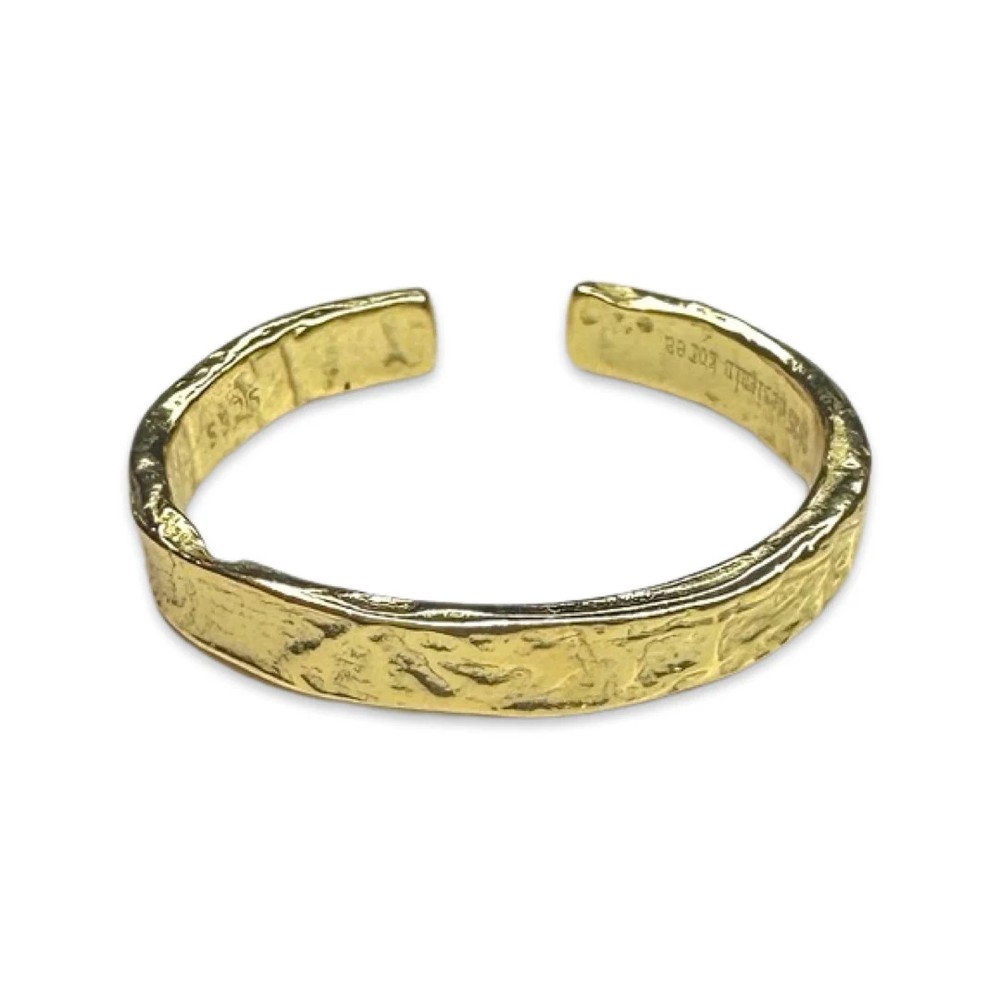Thin Hammered Ring