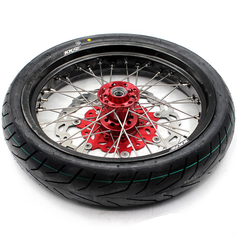 KKE 3.5/4.25 Supermoto Wheels For Honda CRF450L/CRF450RL 2019-2024 CST Tyres Kit