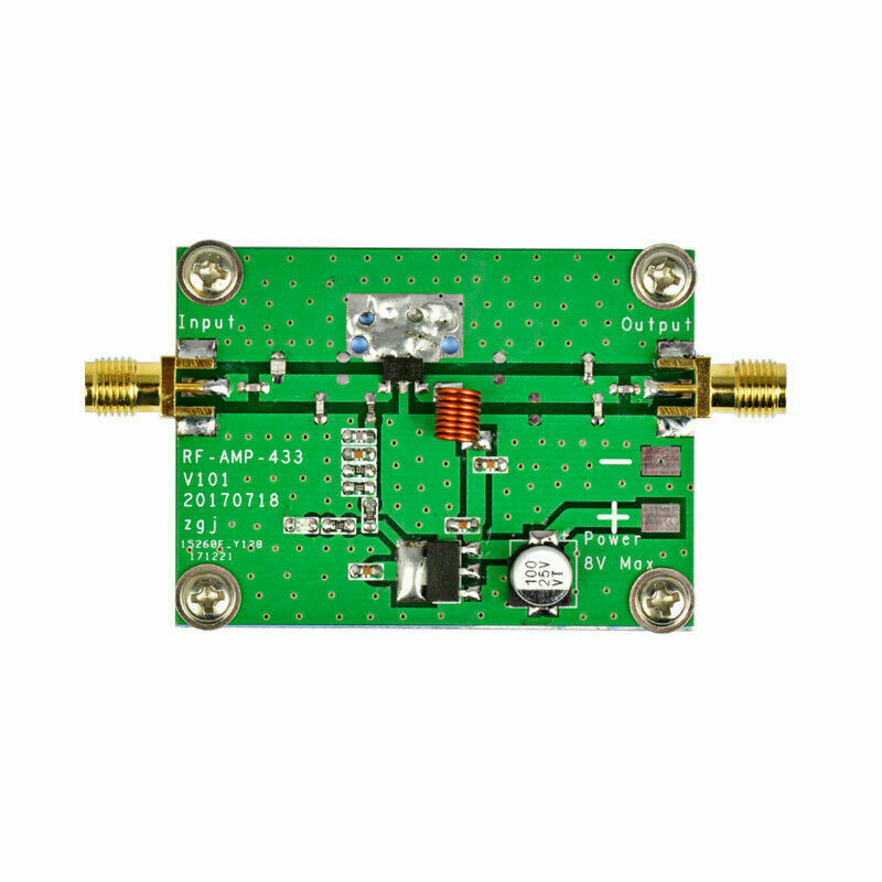 433MHz 8W RF High Frequency Power Amplifier Digital Amp Module Assembled