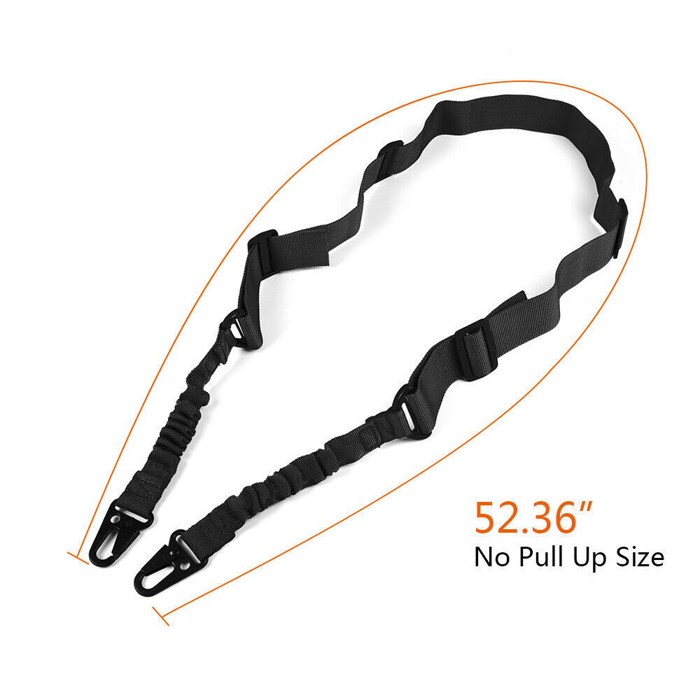 Nylon Multi-function Bungee Sling Adjustable Two Point Tactical Tool Sling Strap