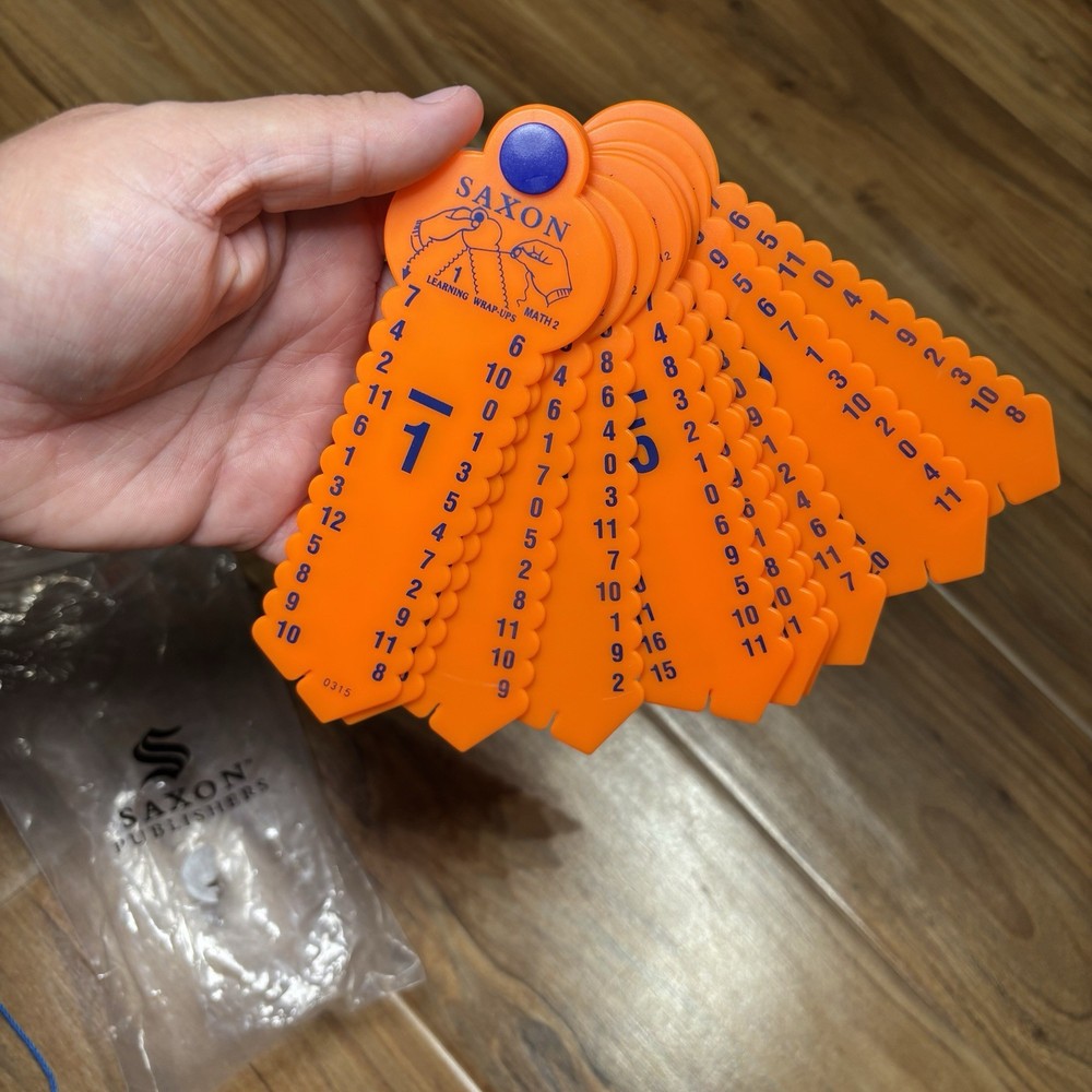 Learning School Hands-on Practice LOT WRAP-UPS Saxon Sub Tool Mini Math Balance