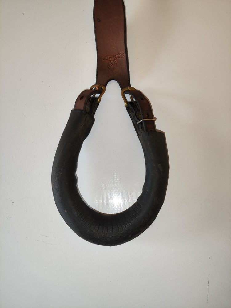 Circle Y Saddle Brown Leather Crupper