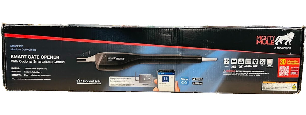 Mighty Mule MM371W Single Swing Automatic Gate Opener