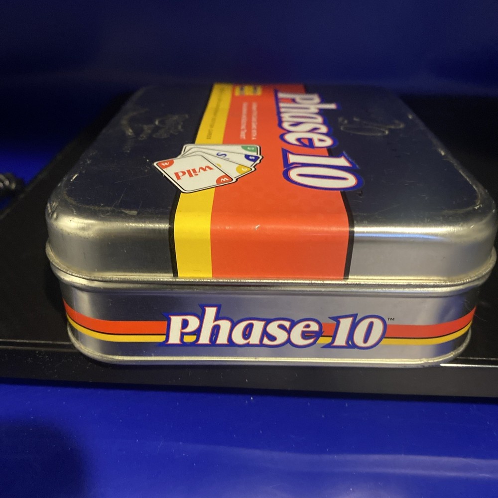 Phase 10 20th Anniversary Edition Cards used