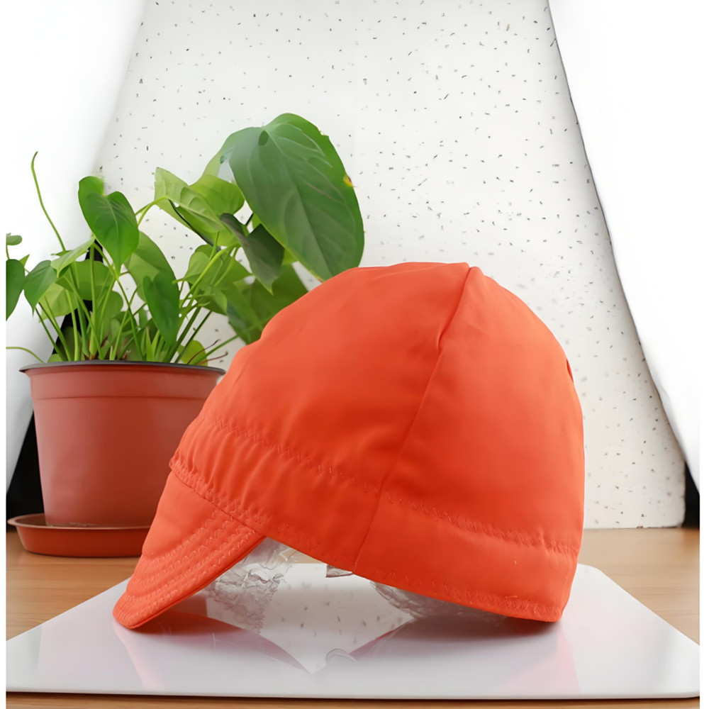 Welding Work Cap Flame Retardant Cotton Fireproof Welding Hat with Mesh