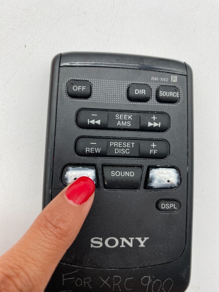Sony RM-X42 Car Stereo Remote Control