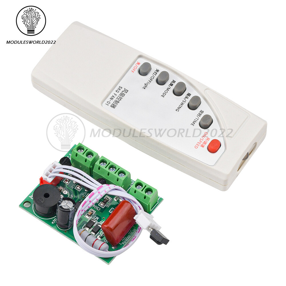 Universal Fan Remote Control Modified Board Circuit Board Control Board Module
