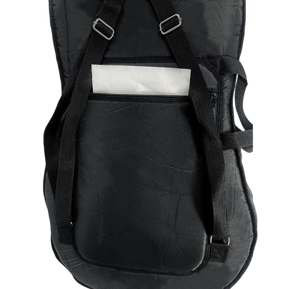 Black Cello Soft Case Lightweight, Protection for Travel With Multiple Pockets