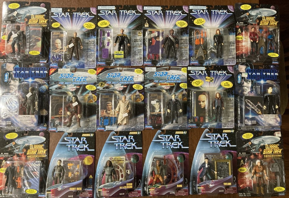 Star Trek Playmates  Action Figures CHOICE Mixed Ser., Warp Factor, Misc. Series