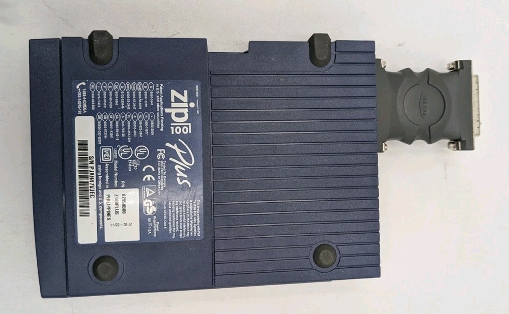 Iomega Zip 100 Plus Parallel Port External Drive Unit