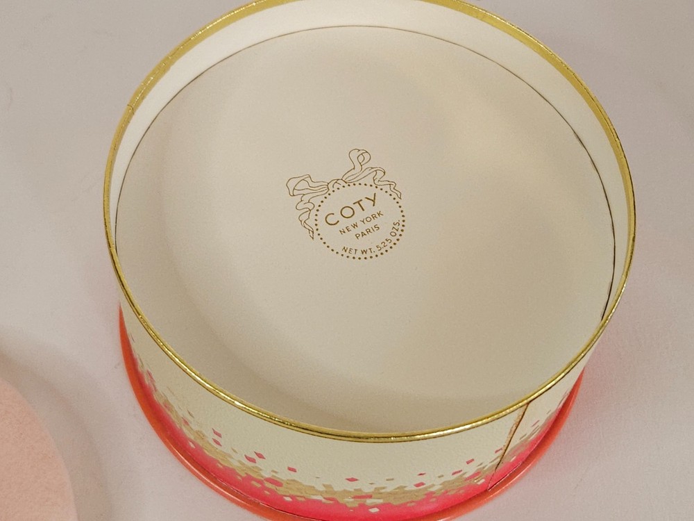Vintage Coty L'Aimant Dusting Powder Vanity